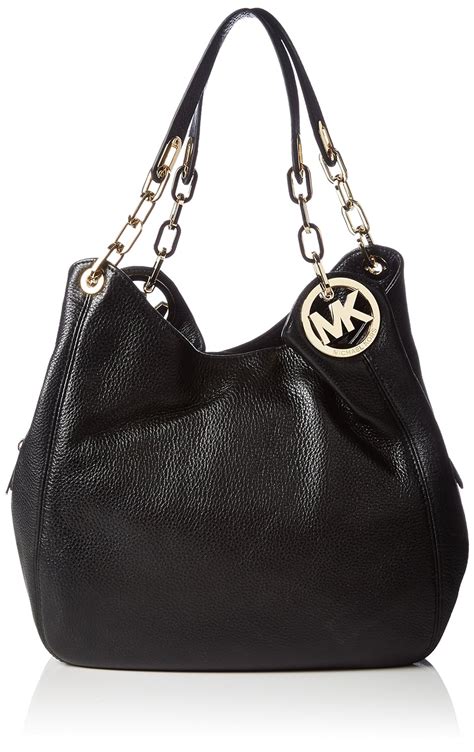 michael kors fulton large shoulder tote black python|Fulton Large Leather Shoulder Bag .